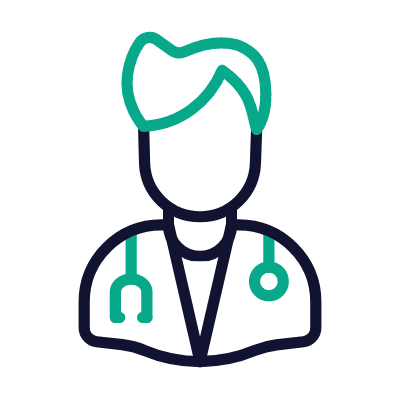 Doctor, Animated Icon, Outline