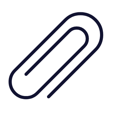 Attachement, Animated Icon, Outline