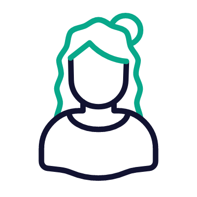 Curly, Animated Icon, Outline