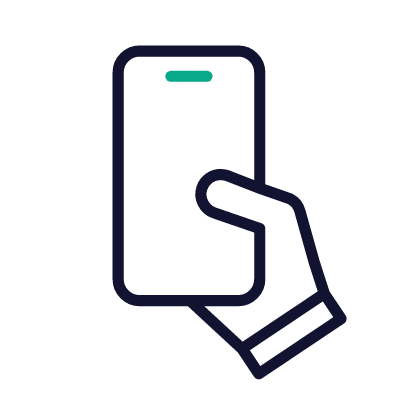 Phone, Animated Icon, Outline