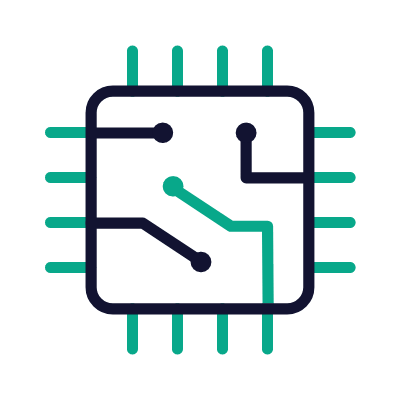 Technology, Animated Icon, Outline