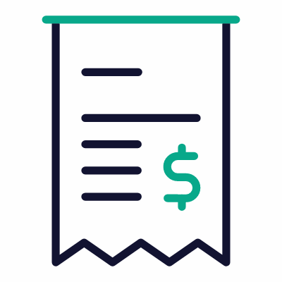 Invoice, Animated Icon, Outline