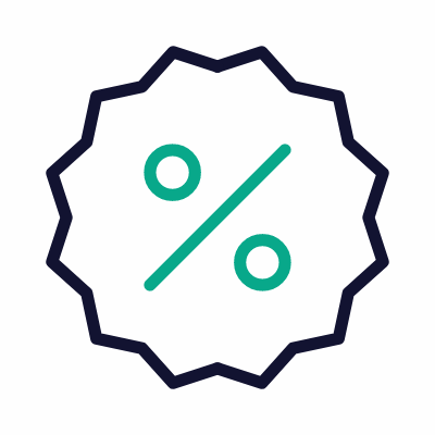 Bargain, Animated Icon, Outline