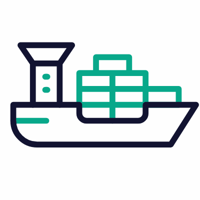 Freight, Animated Icon, Outline
