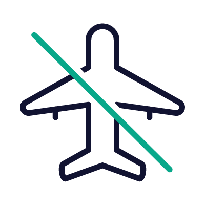 Airplane mode, Animated Icon, Outline