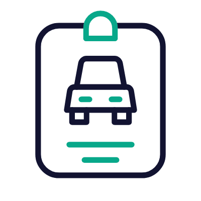 Car documents, Animated Icon, Outline