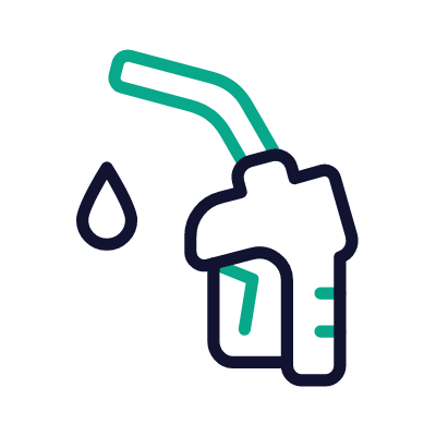 Gas pump, Animated Icon, Outline