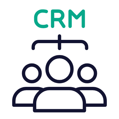 CRM, Animated Icon, Outline