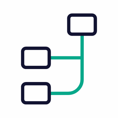 Organization, Animated Icon, Outline