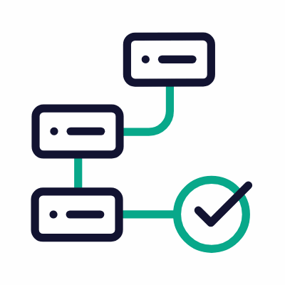 Project management, Animated Icon, Outline