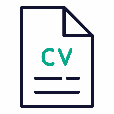 CV, Animated Icon, Outline